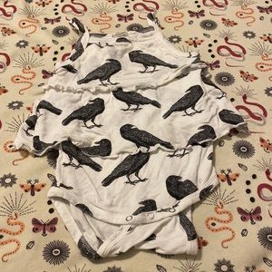 Kate quinn black crow double ruffle